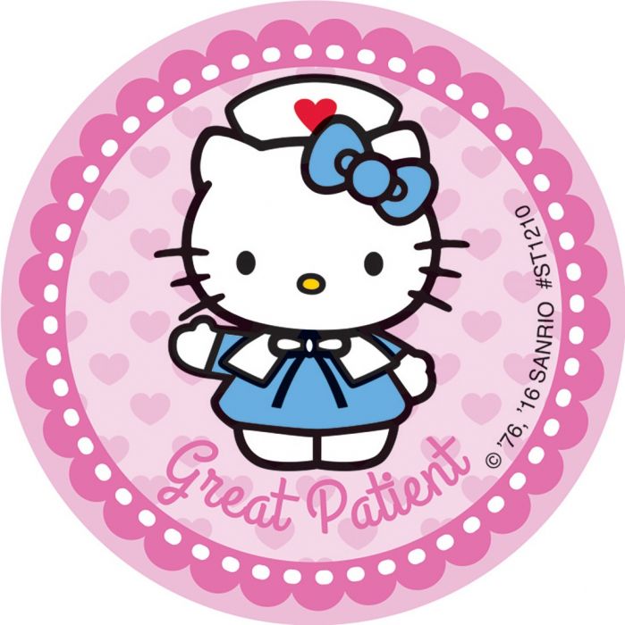 hello kitty patient stickers stickers from smilemakers