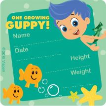 Bubble Guppies I've Grown Stickers