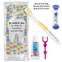 SmileCare™ Youth Smile! with Flossers Brand-A-Kits