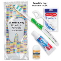 SmileCare™ Adult Smile! with Flossers Brand-A-Kits