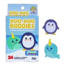 Boo-Boo Buddies Narwhal & Penguin Bandages - Case