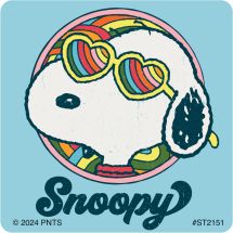 Snoopy Retro Stickers