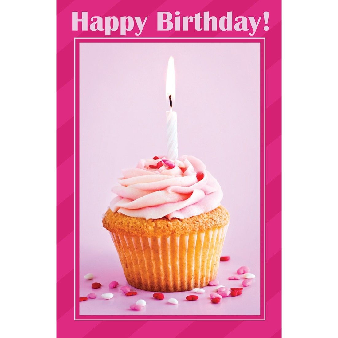 Birthday Cupcake Greeting Cards Standard Greeting Cards From Smilemakers