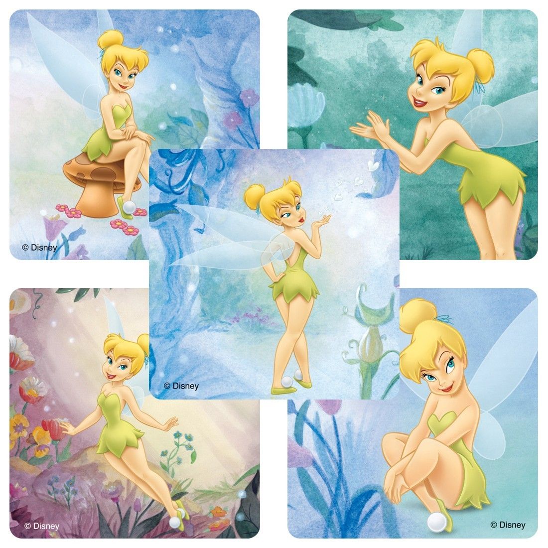 100ct Tinker Bell Stickers