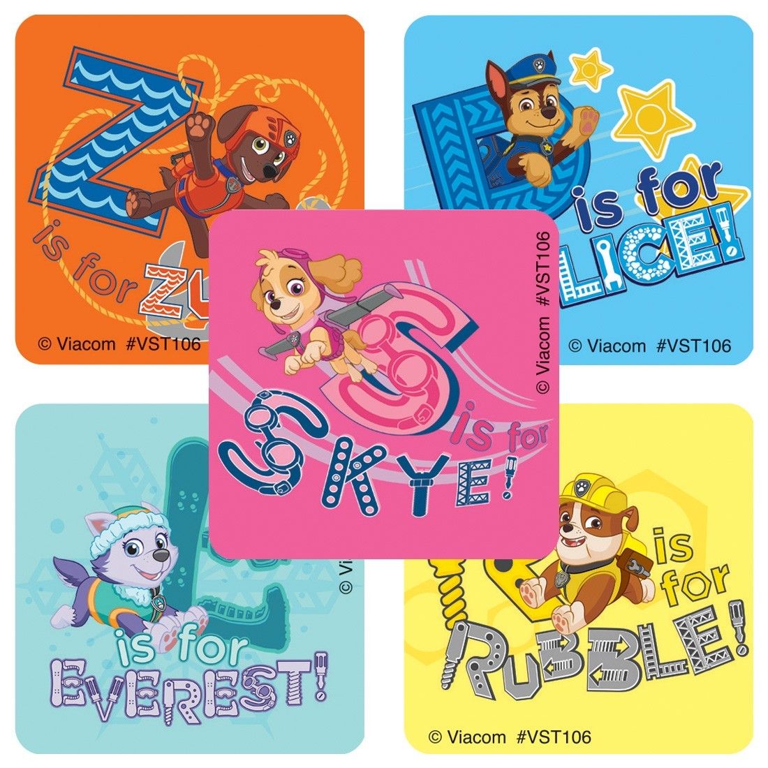 PAW Patrol: Holiday Stickers - Stickers from SmileMakers