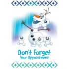 Disney Frozen Olaf Don't Forget Recall Cards