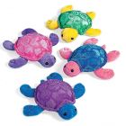 Plush Neon Sea Turtles