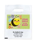 Custom Smiling Bee Take Home Bags