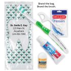 SmileCare™ Adult Geo Tooth with Flossers Brand-A-Kits