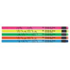 Custom Neon Brushing Teeth Pencils