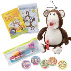 Sparkles Monkey Dental Health Month School Visit Bundle