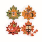 Mini Fall Leaf Puzzles