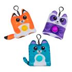 Plush Fidget Popper Backpack Pulls