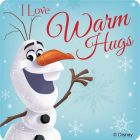 Frozen Winter Hugs Stickers