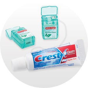 Floss & Toothpaste