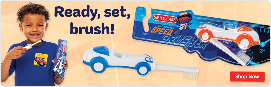 Race Car Toothbrushes!