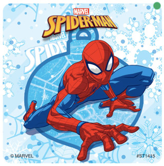 Spider-Man Winter Stickers