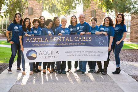 Aquila Dental Cares… And You Should, Too!
