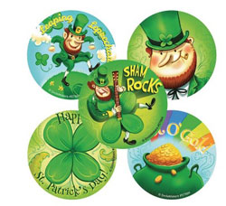 St. Patrick's Day Stickers