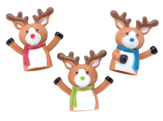 Reindeer Finger Puppets